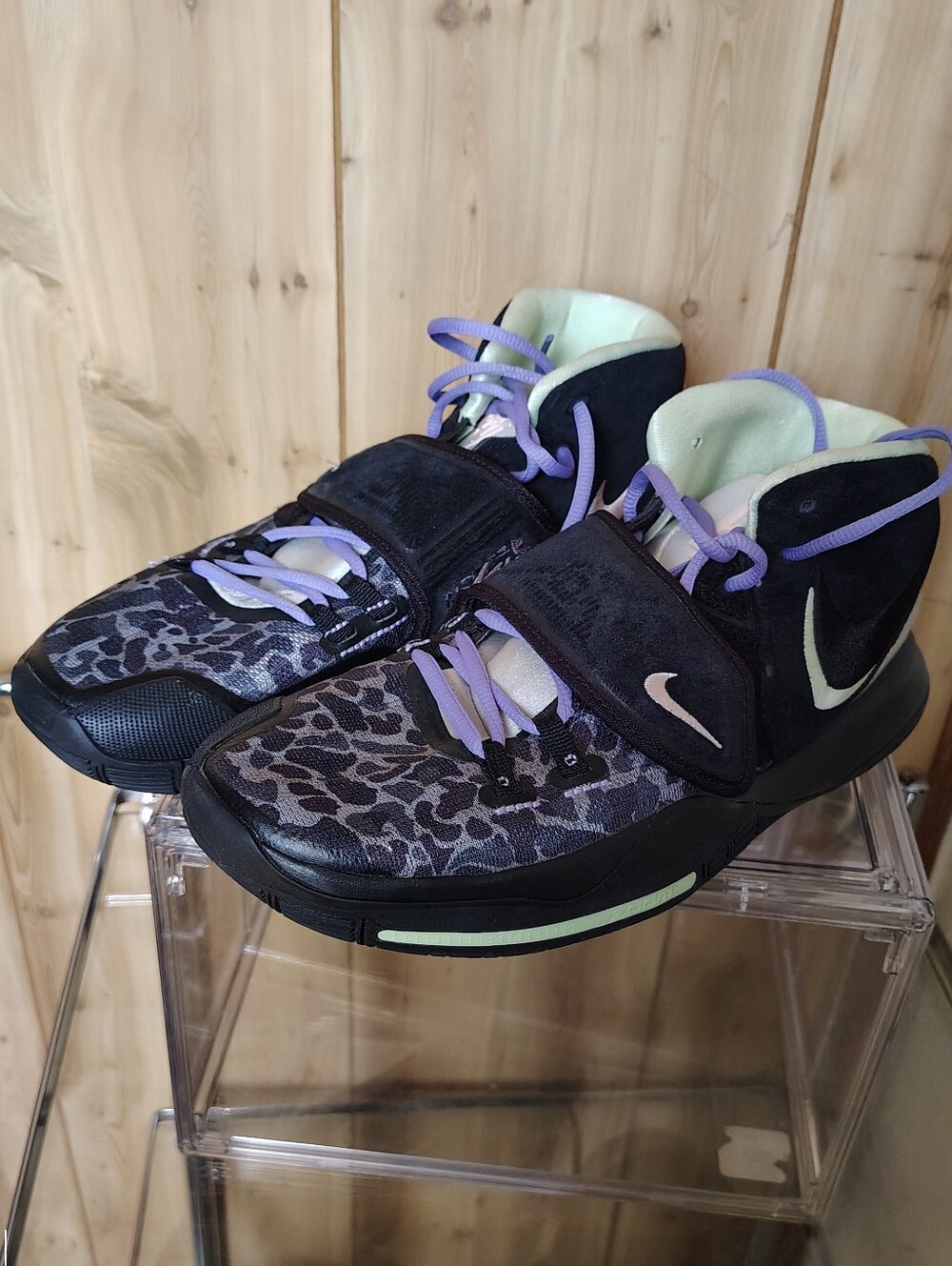 Nike Kyrie 6 Asia Irving Black Purple Men's Basketball Shoes Size 11